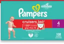 Walmart Pampers Cruisers 360° offer