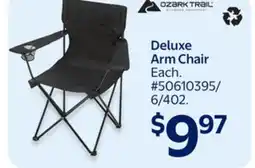 Walmart Deluxe Arm Chair offer