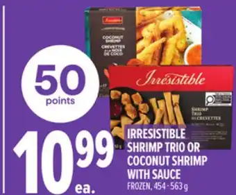 Metro IRRESISTIBLE SHRIMP TRIO OR COCONUT SHRIMP WITH SAUCE offer