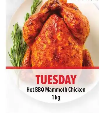 Metro HOT BBQ MAMMOTH CHICKEN offer