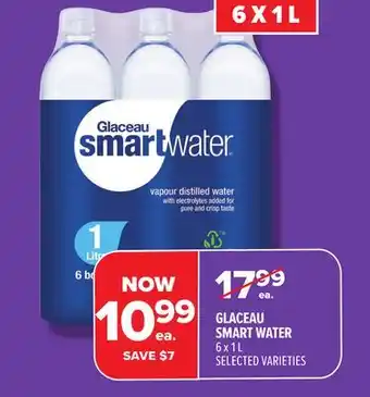 Metro GLACEAU SMART WATER offer