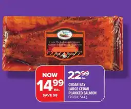 Metro CEDAR BAY LARGE CEDAR PLANKED SALMON offer
