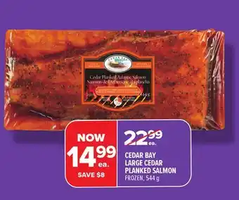 Metro CEDAR BAY LARGE CEDAR PLANKED SALMON offer