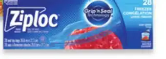 Walmart Ziploc Freezer or Sandwich Bags offer