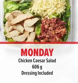 Metro CHICKEN CAESAR SALAD offer