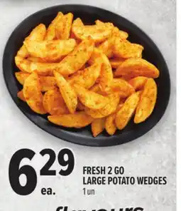 Metro FRESH 2 GO LARGE POTATO WEDGES offer