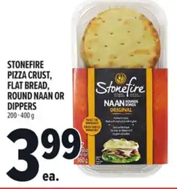 Metro STONEFIRE PIZZA CRUST, FLAT BREAD, ROUND NAAN OR DIPPERS offer