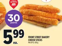 Metro FRONT STREET BAKERY CHEESE STICKS offer