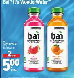 Metro BAI FLAVOURED WATER offer