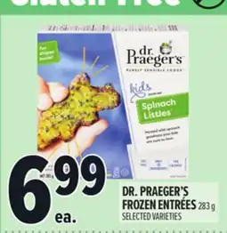Metro DR. PRAEGER'S FROZEN ENTRÉES offer