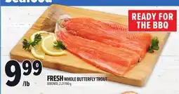 Metro FRESH WHOLE BUTTERFLY TROUT offer