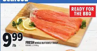 Metro FRESH WHOLE BUTTERFLY TROUT offer