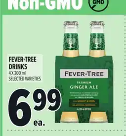 Metro FEVER-TREE DRINKS offer