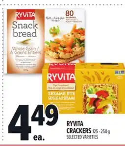 Metro RYVITA CRACKERS offer