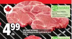 Metro LIFE SMART NATURALIA PORK SHOULDER BLADE CHOPS offer