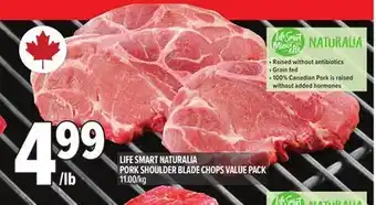 Metro LIFE SMART NATURALIA PORK SHOULDER BLADE CHOPS offer