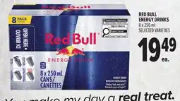 Metro RED BULL ENERGY DRINKS offer