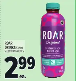 Metro ROAR DRINKS offer