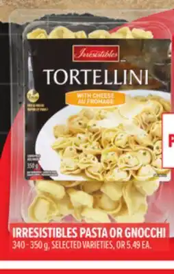 Metro IRRESISTIBLES PASTA OR GNOCCHI offer