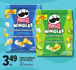 Metro PRINGLES MINGLES PUFFED SNACKS offer