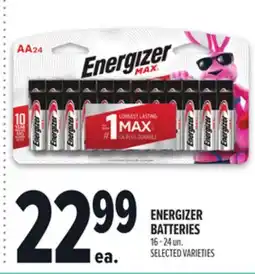 Metro ENERGIZER BATTERIES offer