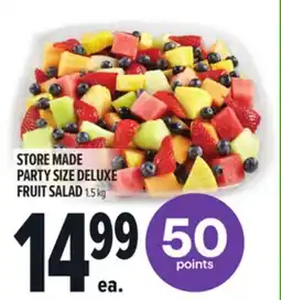 Metro STORE PARTY SIZE DELUXE FRUIT SALAD offer