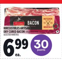 Metro IRRESISTIBLES ARTISAN DRY CURED BACON offer