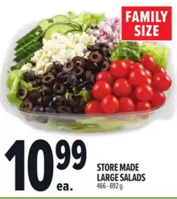 Metro STORE MADE LARGE SALADS offer