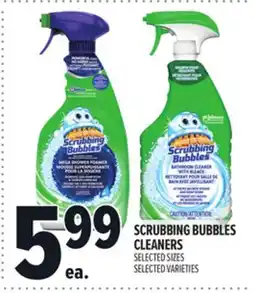 Metro SCRUBBING BUBBLES CLEANERS offer