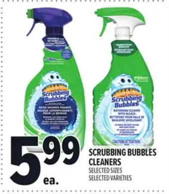 Metro SCRUBBING BUBBLES CLEANERS offer