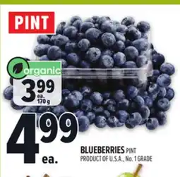 Metro BLUEBERRIES PINT offer