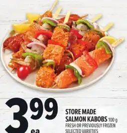 Metro STORE MADE SALMON KABOBS offer