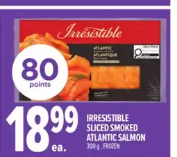 Metro IRRESISTIBLE SLICED SMOKED ATLANTIC SALMON offer