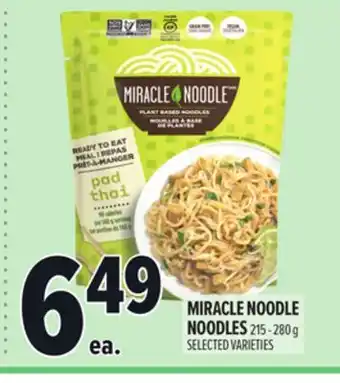 Metro MIRACLE NOODLE NOODLES offer
