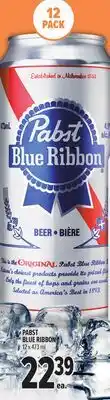 Metro PABST BLUE RIBBON offer