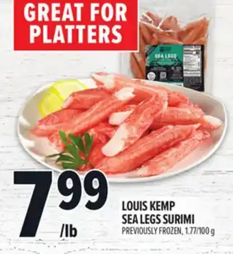 Metro LOUIS KEMP SEA LEGS SURIMI offer