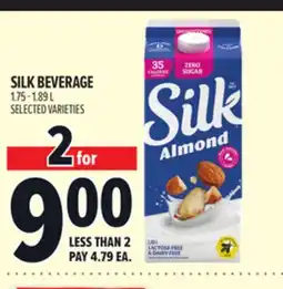 Metro SILK BEVERAGE offer