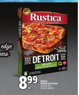Metro RUSTICA DETROIT STYLE PIZZA offer