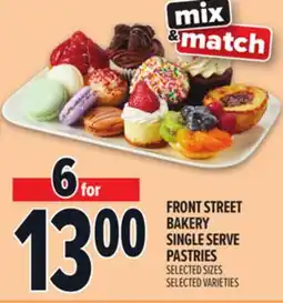 Metro FRONT STREET BAKERY SINGLE SERVE PASTRIES offer