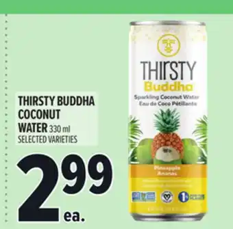 Metro THIRSTY BUDDHA COCONUT WATER offer