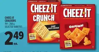 Metro CHEEZ-IT CRACKERS offer