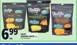 Metro VIOLIFE SHREDDED CHEESE offer