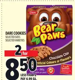 Metro DARE COOKIES offer