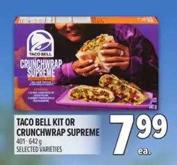 Metro TACO BELL KIT OR CRUNCHWRAP SUPREME offer