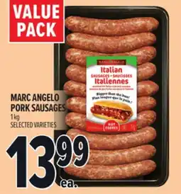 Metro MARC ANGELO PORK SAUSAGES offer