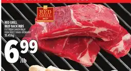 Metro RED GRILL BEEF BACK RIBS offer