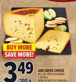 Metro JARLSBERG CHEESE offer