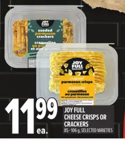 Metro JOY FULL CHEESE CRISPS OR CRACKERS offer