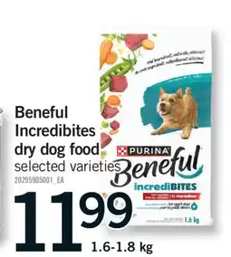 Fortinos BENEFUL INCREDIBITES DRY DOG FOOD, 1.6-1.8 kg offer