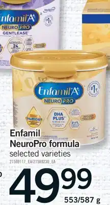 Fortinos ENFAMIL NEUROPRO FORMULA, 553/587 G offer